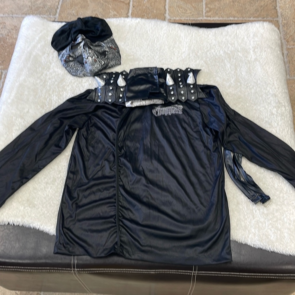 Rubie's Kids Metal Skull Biker Costume